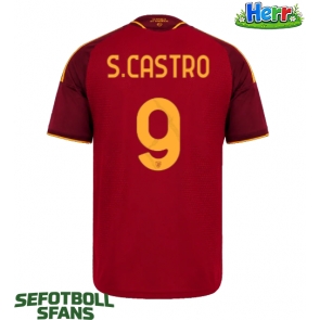 AS Roma Santiago Castro #9 Hemmatröja 2026-27 Kortärmad